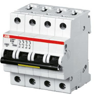 Abb - S590822 - Interruttore magnetotermico 15kA Curva C 40A 4P