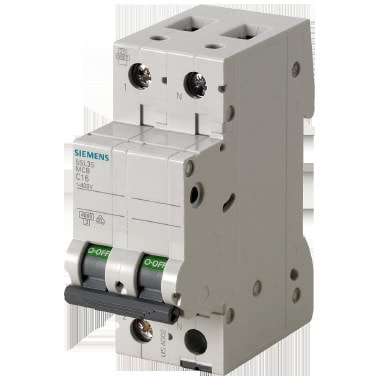 Siemens - 5SL35167 - interruttore magnetotermico 230 V 4,5kA, 1+a N poli,  C, 16A