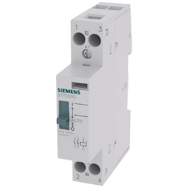 Siemens - 5TT58006 - contattore INSTA 0/1-automatico con 2 contatti NO,  contatto per AC 230V, 400V 20