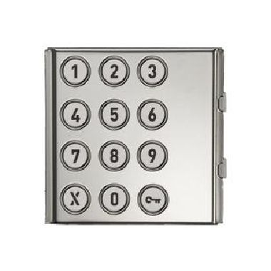 Urmet - 1158/46 - Modulo apriporta tastiera numerica, Sinthesi Steel