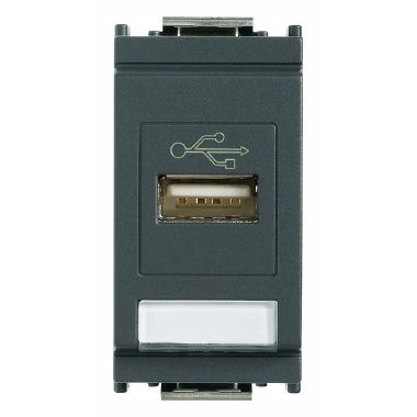 Vimar - 16368 - Presa USB grigio