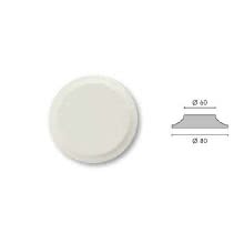 GI GAMBARELLI COPPIA ROSETTE BIANCA DIAMETRO 60MM (Conf. da 2 Pz.) product photo