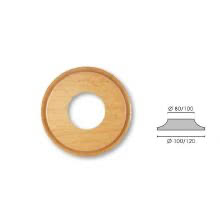 GI GAMBARELLI COPPIA ROSETTE FORATE ROVERE DIAMETRO 80MM (Conf. da 2 Pz.) product photo