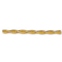 GI GAMBARELLI CAVO TRECCIA SETA 3X2,5MM ORO (Conf. da 100 Mt.) product photo