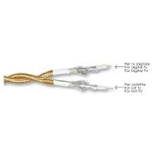 GI GAMBARELLI CAVO TRECCIA TV SETA BIANCO DG70+DG70C (Conf. da 50 Mt.) product photo