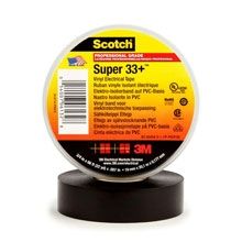 Nastro isolante in vinile Scotch® Super 33+™, 19 mm x 32,9 m, Utility Pack product photo