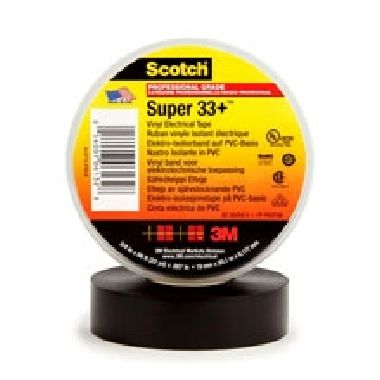 Nastro isolante in vinile Scotch® Super 33+™, 19 mm x 32,9 m, Utility Pack product photo Photo 01 3XL