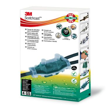 3M&trade; Scotchcast&trade; kit a resina 92-NBB GS, Size 1, cross section 4x2.5-4x16 mm&sup2; product photo Photo 01 3XL