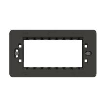 Supporto 4 moduli 1 gang Nessun colore - Zenit product photo