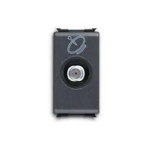 Presa TV/SAT, passante, Connettore femmina, 5DB product photo