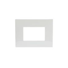 CHIARA Placca color bianca in Plastica 3 moduli product photo