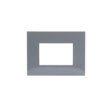 Placca 3 moduli, colore pietra product photo