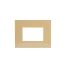 CHIARA Placca color pastello in Plastica 3 moduli product photo