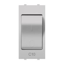 Interruttore Automatico Magnetotermico , 1P+N, C10, 3 kA, bianco product photo