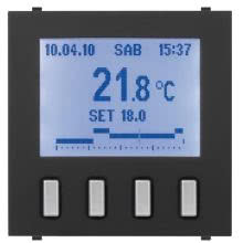 Cronotermostato programmatore HA, nero product photo