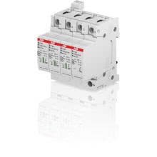 Tipo 1+2 3P+N Iimp 12,5kA Uc 275V TT-TNS QuickSafe Contattore di Segnale  product photo
