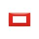Placca 4 moduli rosso fuoco product photo Photo 01 2XS
