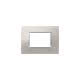 Placca Square Metal argento light. 3M product photo Photo 01 2XS