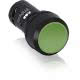 CP1-10G-10 Pulsante verde, 1NA (ghiera in plastica nera) product photo Photo 01 2XS