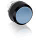 MP1-10L Pulsante non luminoso, blu, instabile, a filo (ghiera plastica nera) product photo Photo 01 2XS