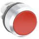 MP1-20R Pulsante non luminoso, rosso, instabile, a filo (ghiera in plastica cromata) product photo Photo 01 2XS