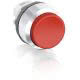 MP3-20R Pulsante non luminoso, rosso, instabile, sporgente (ghiera in plastica cromata) product photo Photo 01 2XS