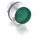 MP3-21G Pulsante luminoso, verde, instabile, sporgente (ghiera in plastica cromata) product photo Photo 01 2XS