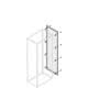 Pannello laterale cieco IP65 H=1800mm P=200mm product photo Photo 01 2XS