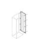 Pannello laterale cieco IP65 H=1800mm P=200mm product photo Photo 02 2XS