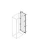 Pannello laterale cieco IP65 H=2000mm P=900mm product photo Photo 01 2XS