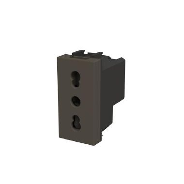 Presa di corrente DE/IT Senza stampa Antracite - Zenit product photo Photo 03 3XL