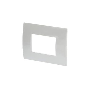 CHIARA Placca color bianca in Plastica 3 moduli product photo Photo 03 3XL
