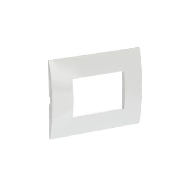 CHIARA Placca color bianca in Plastica 3 moduli product photo Photo 05 3XL