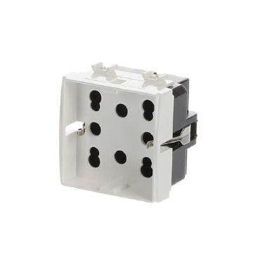 Presa di corrente laterale (1 Schuko + 2 Biamp.) Senza stampa Bianco - Chiara product photo Photo 02 3XL