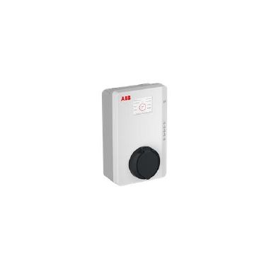 TAC-W7-S-RD-MC-0 Terra AC wallbox tipo 2, presa con otturatore, monofase/32 A, certificata MID, con RFID, display e 4G product photo Photo 01 3XL