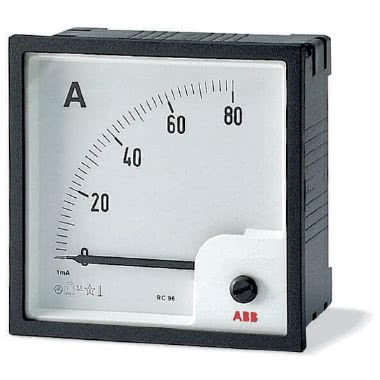 Amperometro in c.a. per TA …/5A 96x96 product photo Photo 01 3XL