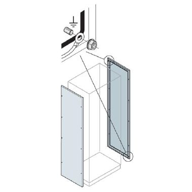Coppia di pannelli laterali ciechi 2200x600 mm (HxP) product photo Photo 01 3XL