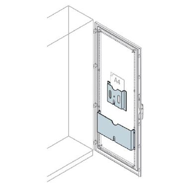 Tasca portaschemi in metallo per porta L=1000 mm product photo Photo 01 3XL