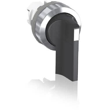 M2SS5-20B Sel. nero, 2 pos. stab. 90°, leva lunga (ghiera in plastica cromata) product photo Photo 01 3XL