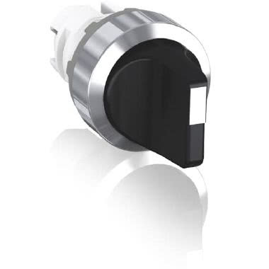 M2SS1-30B Sel. nero, 2 pos. stab. 45&deg;, leva corta (ghiera in metallo cromato) product photo Photo 01 3XL