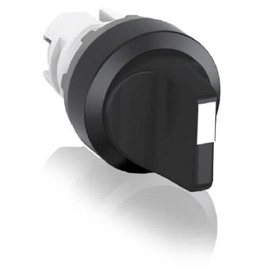 M3SSV1-10B Sel. a 3 pos. stabili, nero, montaggio in custodie verticali product photo Photo 01 3XL