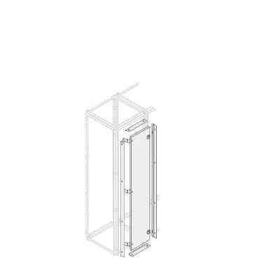 Porta interna cieca per vano cavi esterno H=1800mm L=300mm product photo Photo 01 3XL