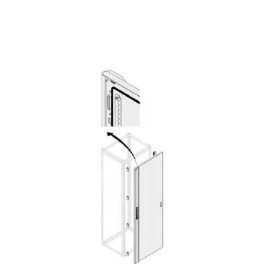 Porta cieca IP65 36moduli DIN H=2000mm L=800mm product photo Photo 01 3XL