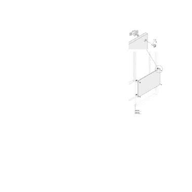 Pannello cieco piano H=200mm L=800mm product photo Photo 01 3XL