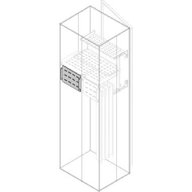 Segregazione posteriore lato uscite MIP H=225mm per struttura L=600mm product photo Photo 01 3XL