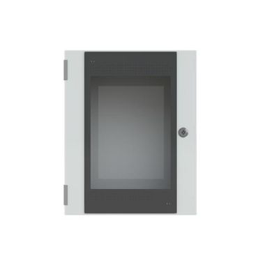 Cassa con porta in vetro 500x400x250 mm (HxLxP) product photo Photo 01 3XL