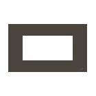 Telaio 4 moduli 1 modulo Antracite - Zenit product photo