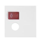 88881L3N PLACCA PULS ROSSO 1 FORO ANTIB. product photo