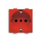 Presa UNEL 2P+T, 16 A, P30, rossa product photo