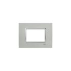 Placca Square Metal Alluminio Satinato 3M product photo